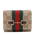 Gucci Women Web Bi-Fold Wallet