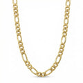 14k Yellow Gold-filled Solid Figaro Link Chain Necklace