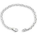 Men's 14k Gold (16gram) or Platinum (26gram) 4.5mm Link Bracelet 8.5"