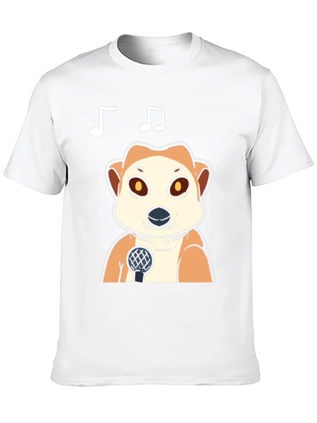 Singing Meerkat T-Shirt - Cute Animal Tee