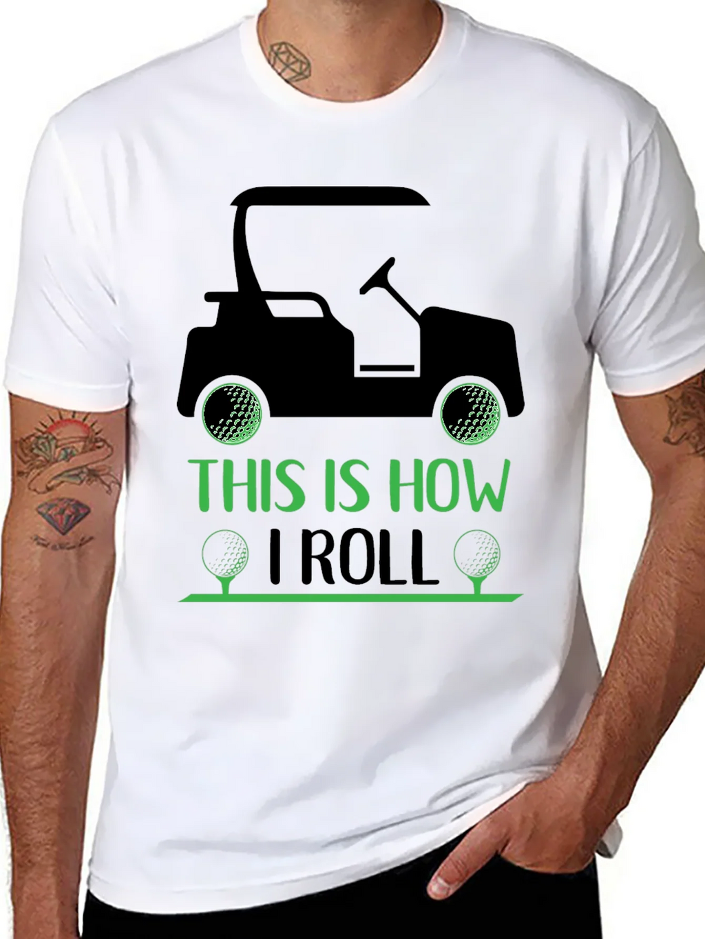 Golf Cart T-Shirt: This Is How I Roll
