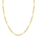 14k Yellow Gold Women's 22" Marine Chain Necklace 14.2 Grams 5.5mm Thick
