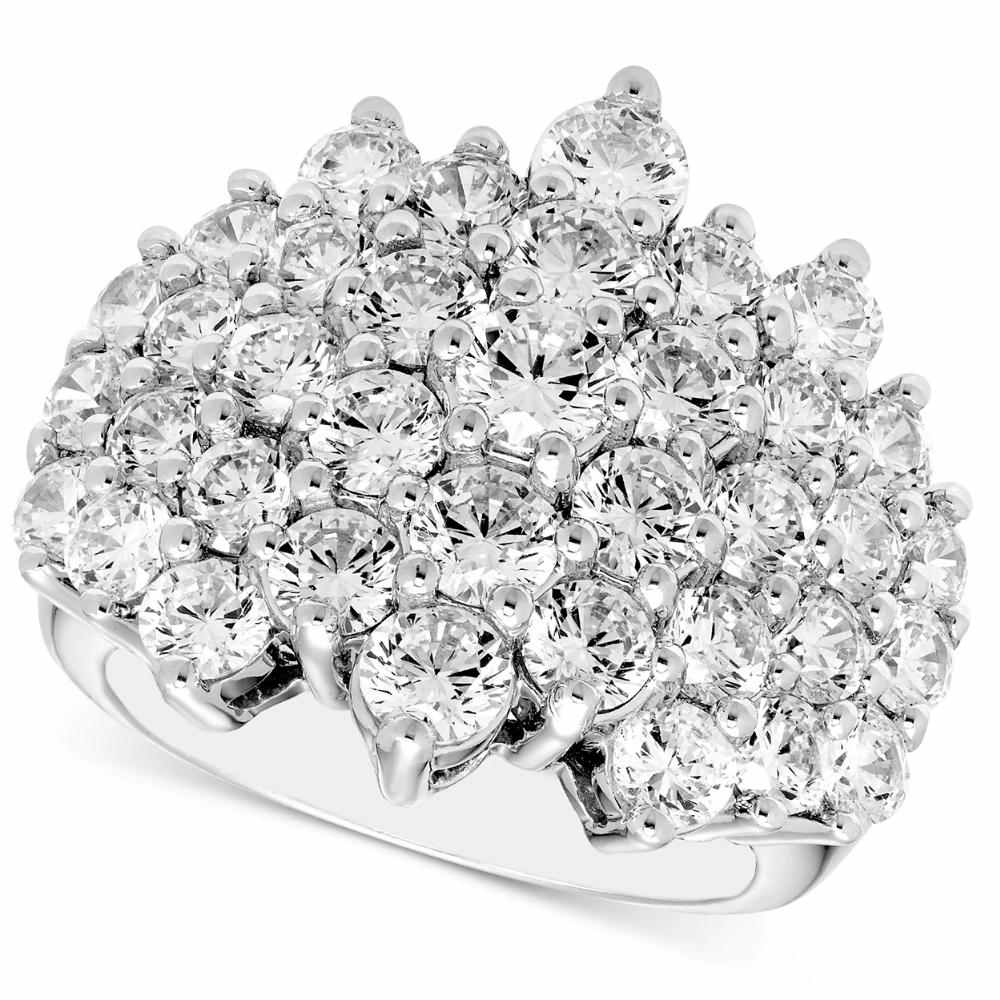 5Ct Diamond Fashion Ring Anniversary Band in White, Yellow, or Rose Gold