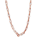 Men's 14k Gold (130gram) or Platinum (244gram) 6mm Link Chain Necklace 24"